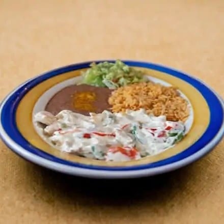 Pollo a La Crema.