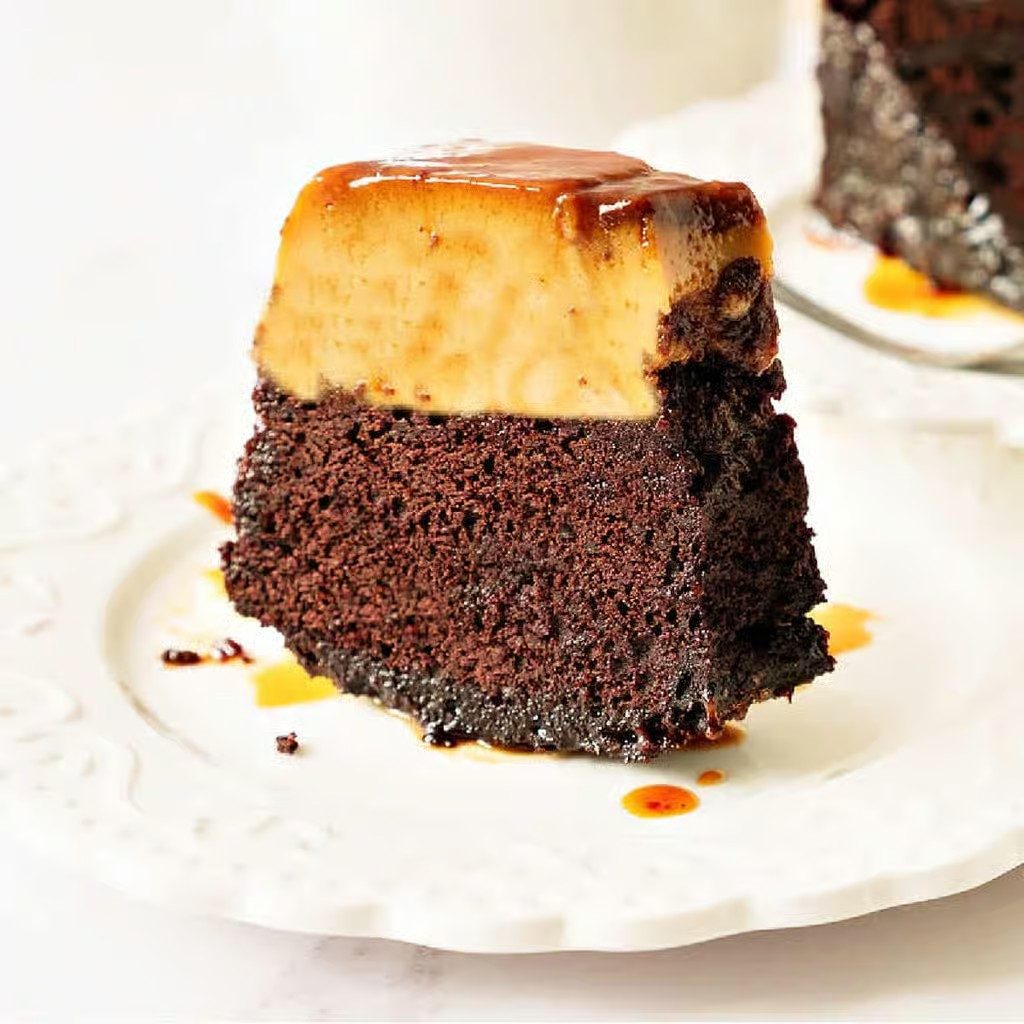 House-Made Chocolate Flan.
